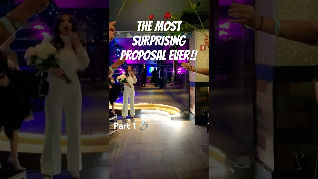 THE MOST SURPRISING PROPOSAL EVER!! #love #relationship #proposal #isaidyes #engagement