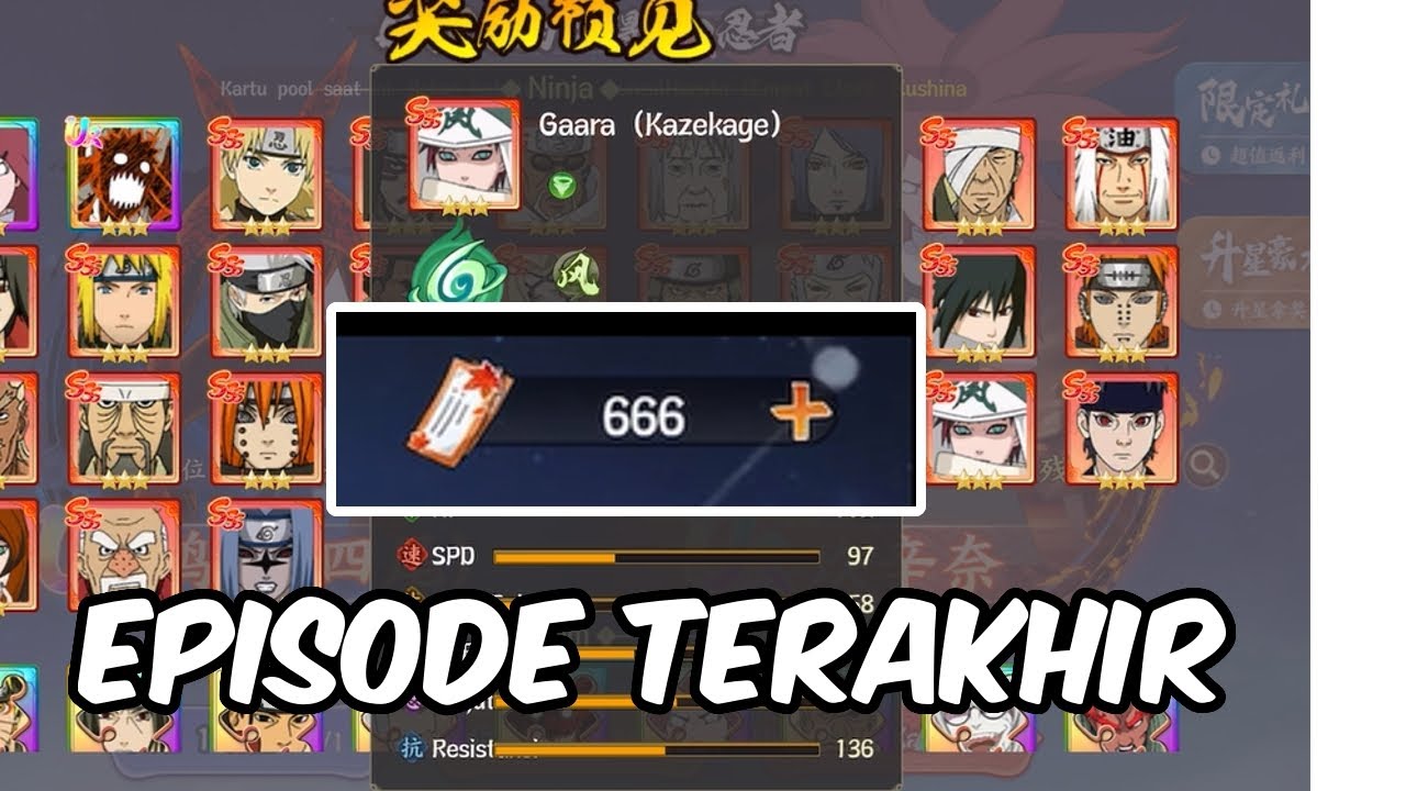 BERBURU GAARA UNTUK TERAKHIR KALINYA 😥 - Naruto Decisive Battle (x7games)