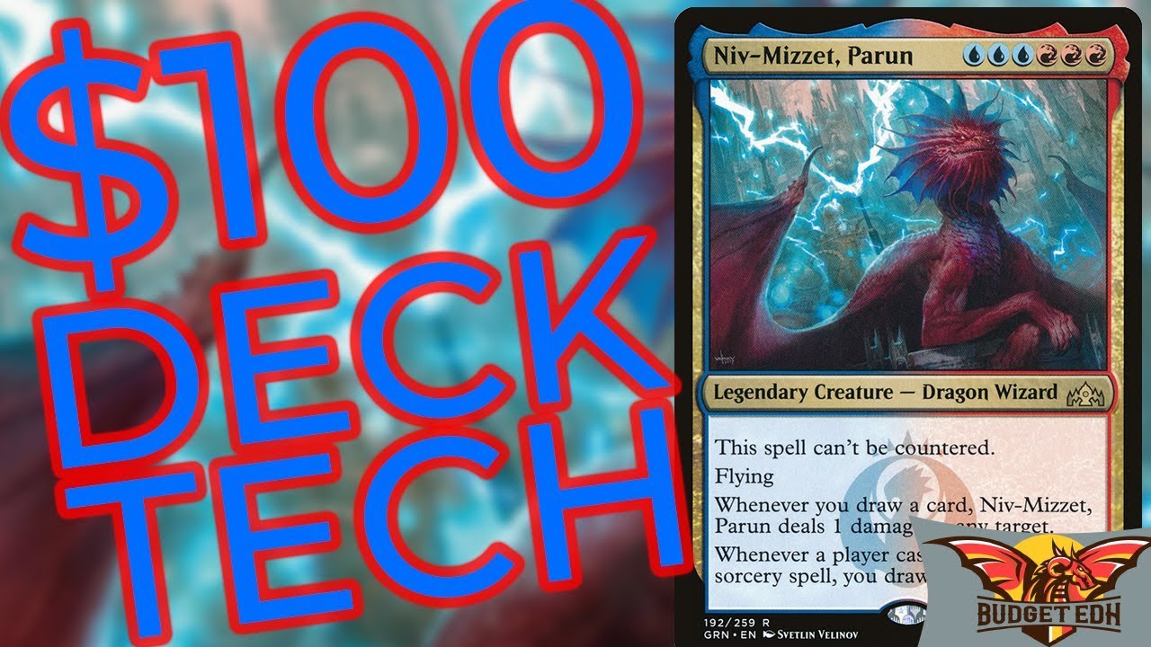 Niv-Mizzet, Parun | EDH Budget Deck Tech $100 | Commander | Magic the Gathering | Combo/Control