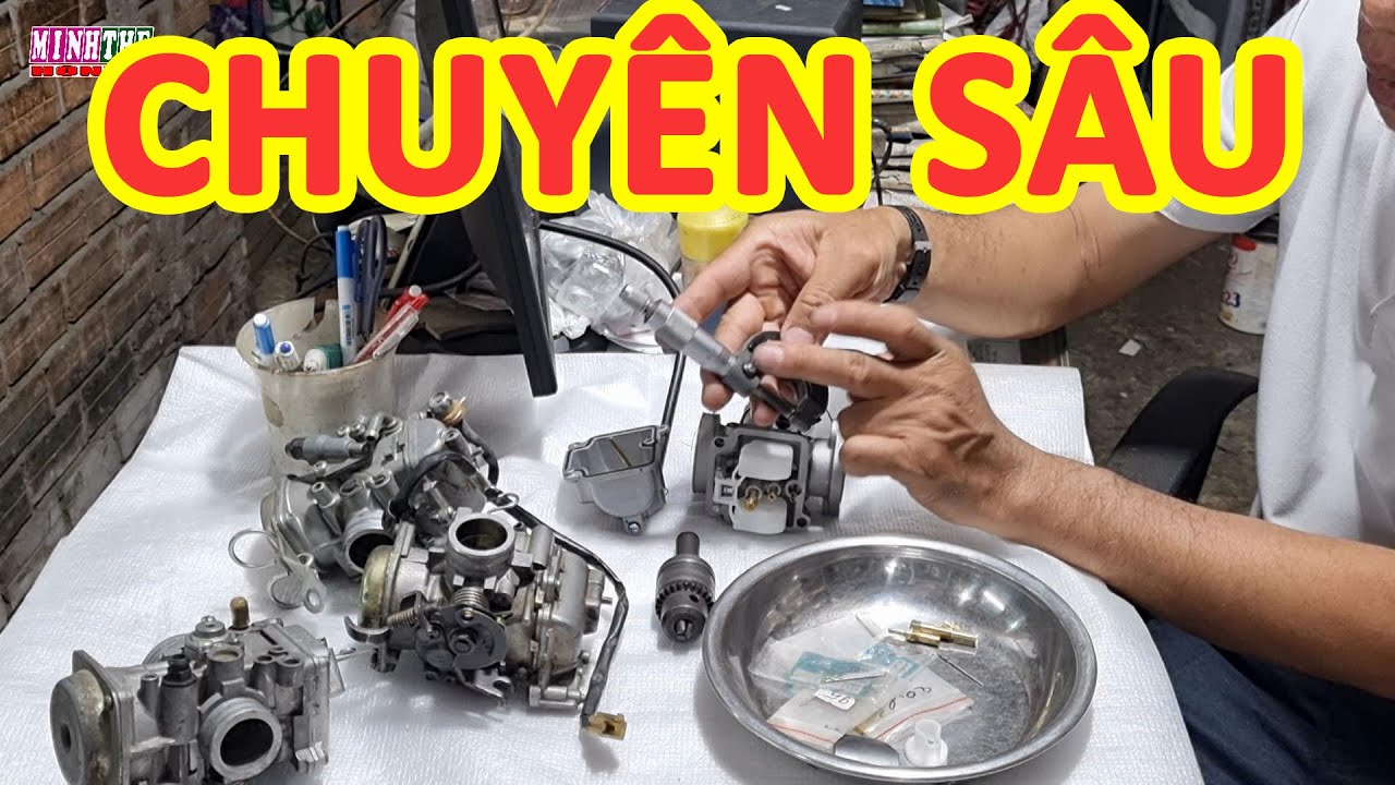 Cách canh bình xăng con chuyên sâu Minh Thế HonDa 2023