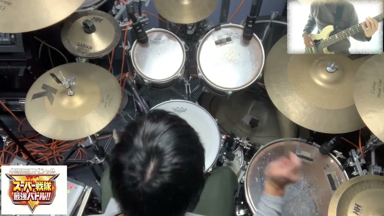 最強最高SUPER STARS!/NoB　(Drum cover)