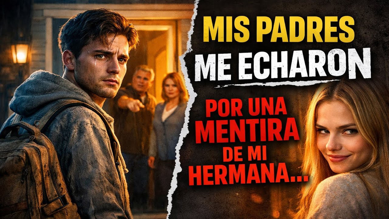 Mis padres me echaron de su casa por una mentira que contó mi hermana...