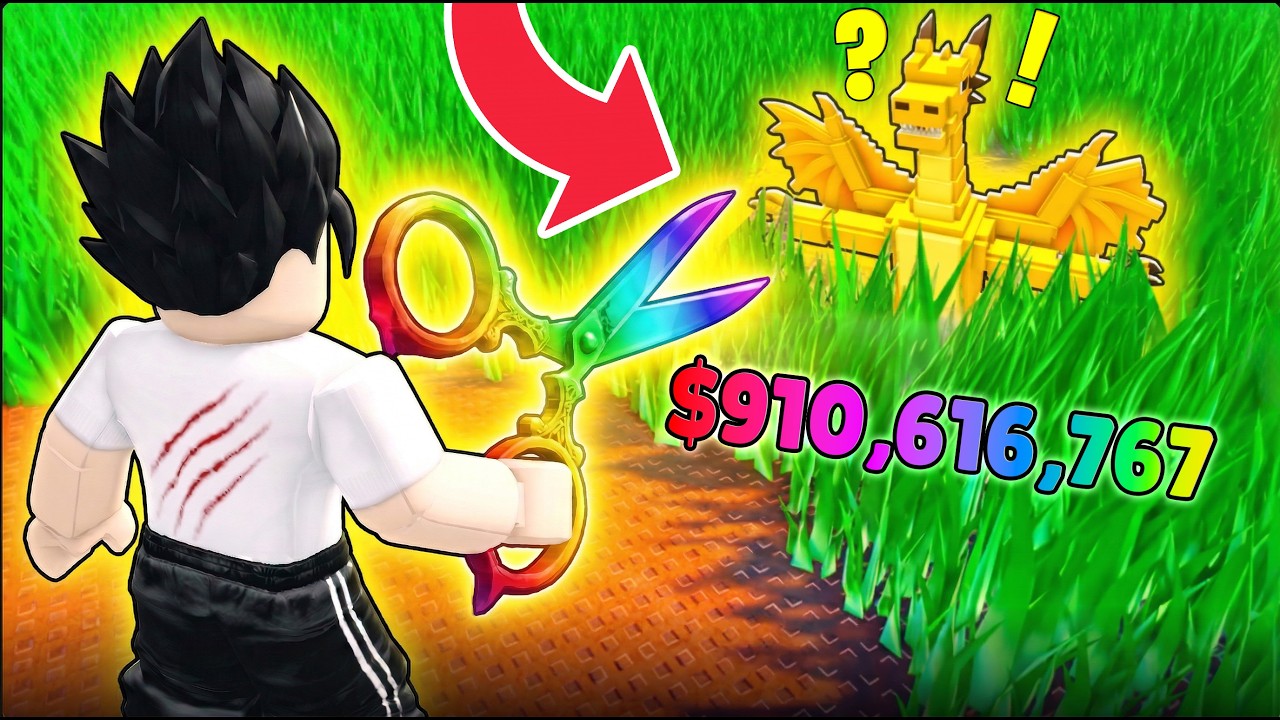 Ścinam TRAWĘ żeby zdobyć OG Brainroty! Roblox