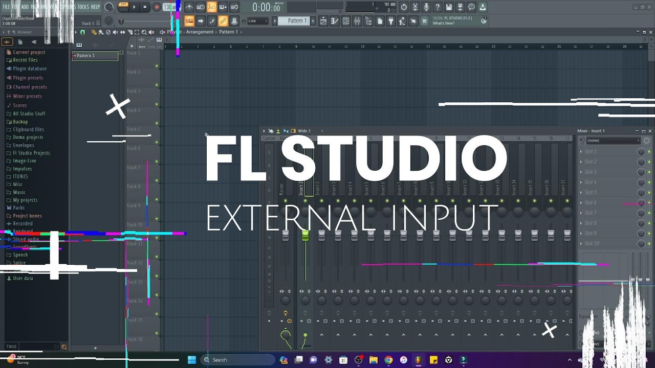 FL STUDIO EXTERNAL INPUT FOR BEGINNERS