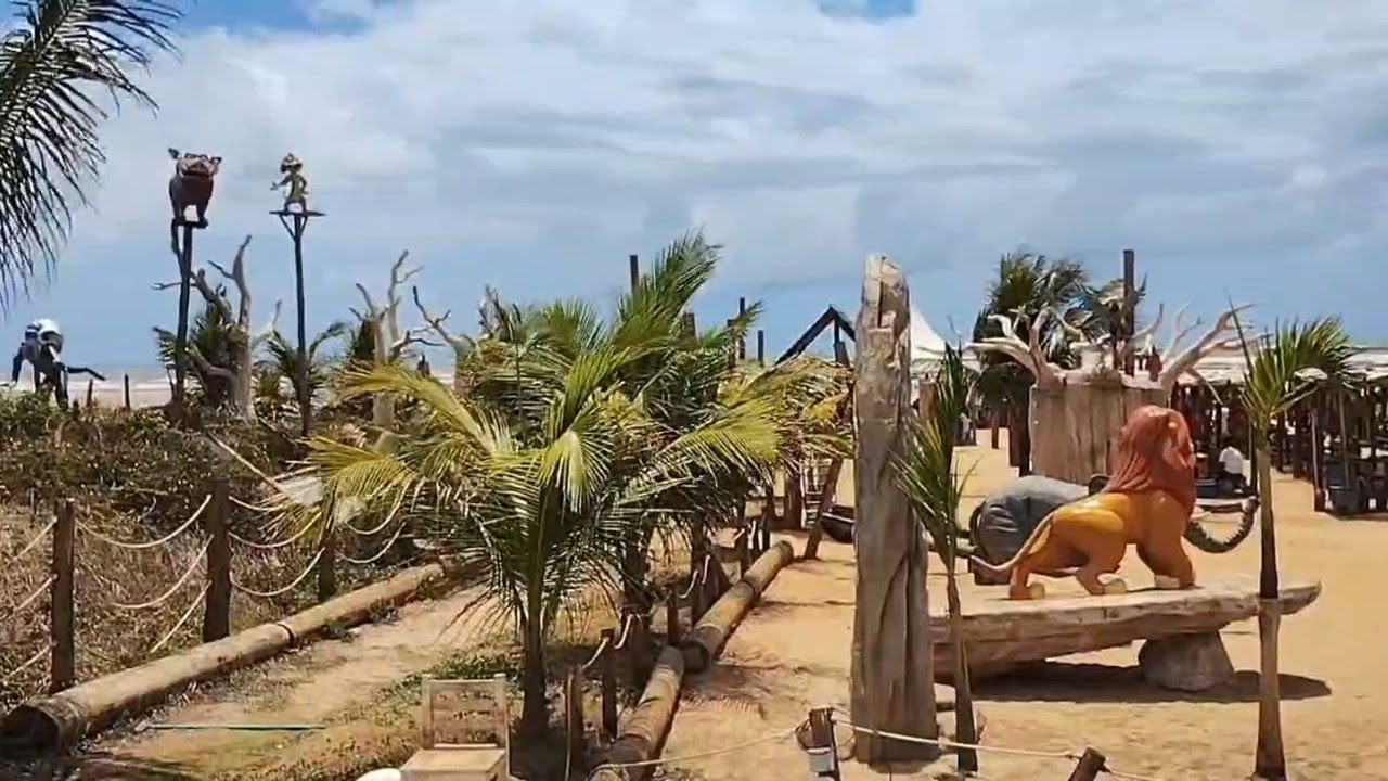 PRAIA DA ARUANA E SEUS RESTAURANTES - ARACAJU/SERGIPE/BRASIL