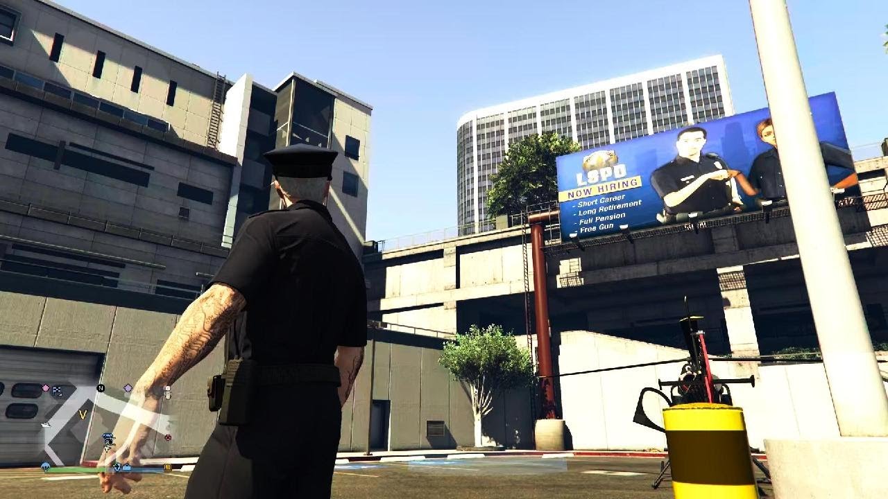 Grand Theft Auto V DLC policiamento