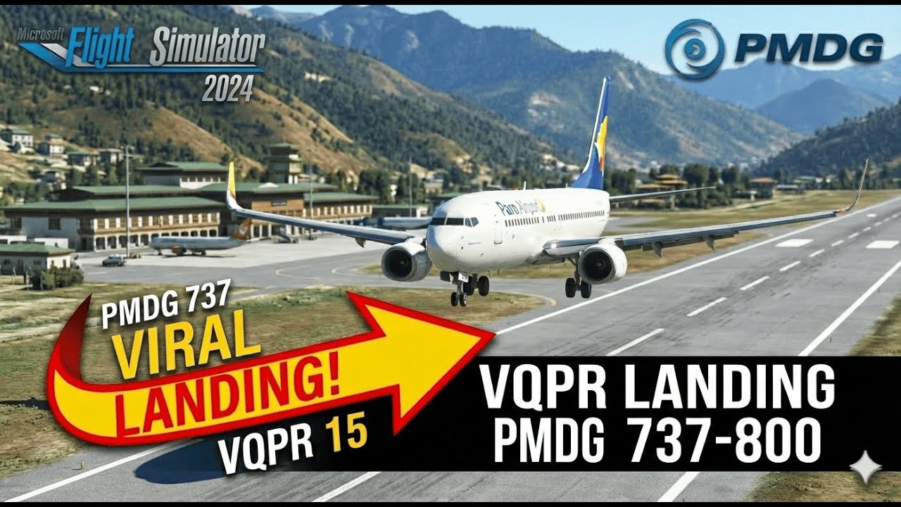 PARO VQPR Landing INSANE SOUNDS & GRAPHICS | RTX 4070 Ti Super