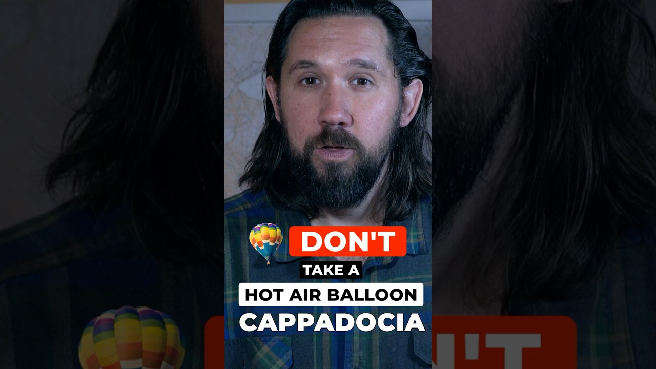 DON&rsquo;T Take a Hot Air Balloon Ride in Cappadocia Turkey #shorts