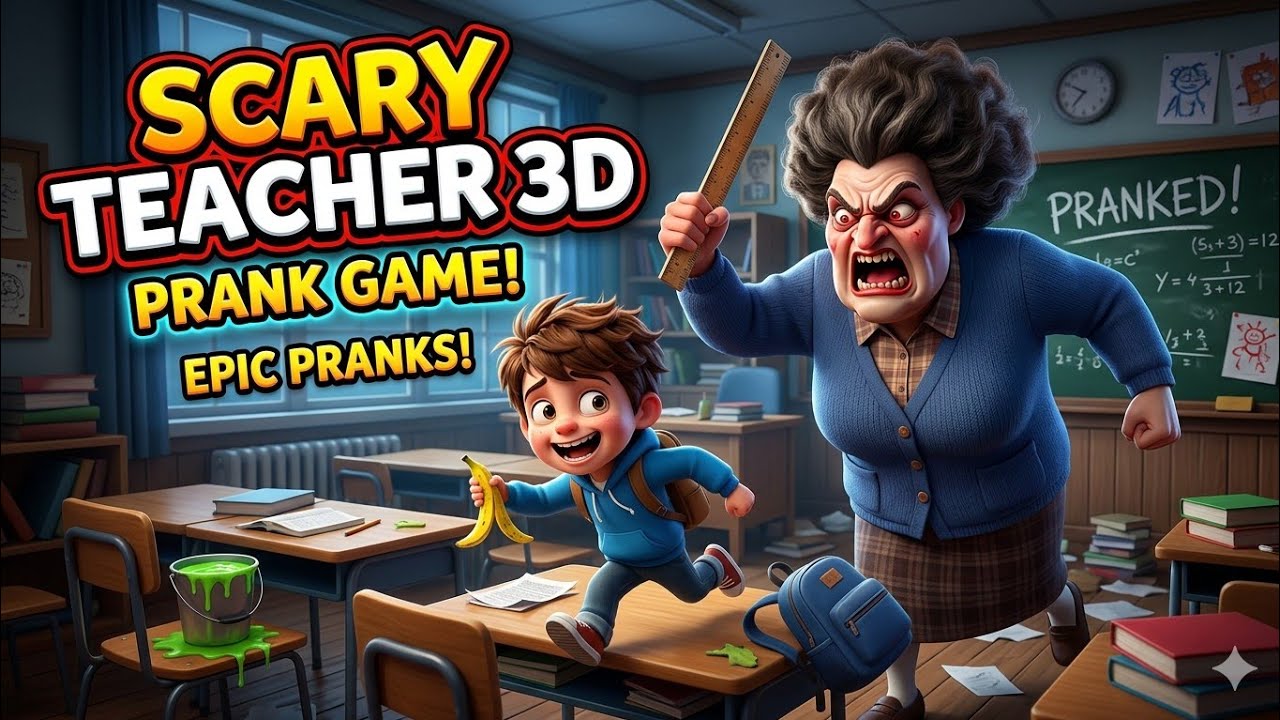 Scary teacher 3d #kevin king gaming 