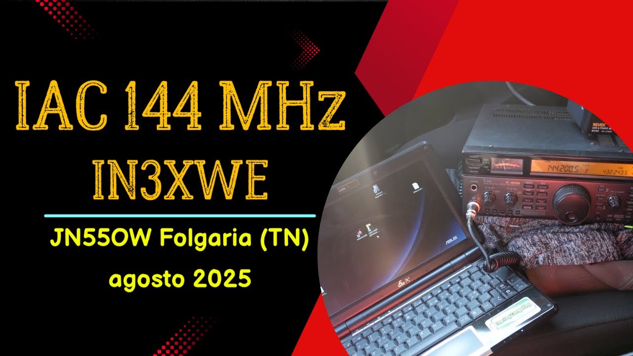 IAC - Italian Activity Contest 144 MHz - agosto 2025