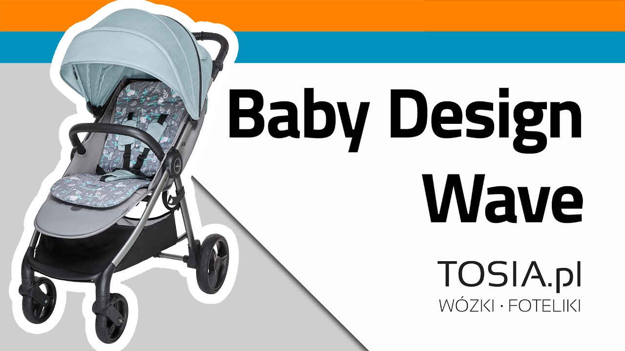 Baby Design Wave - wózek spacerowy - Bestseller 2020