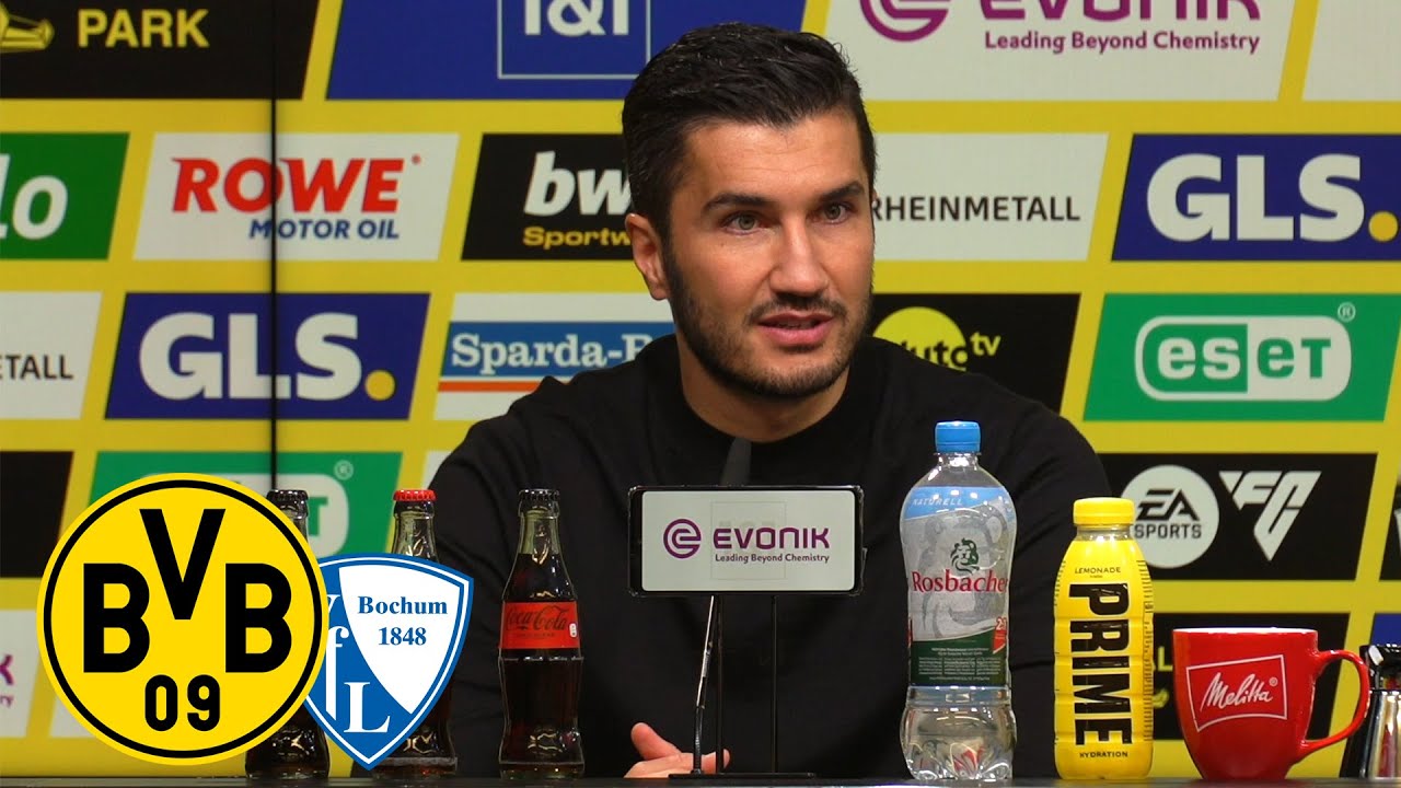 „Wir sind klar geblieben.“ | PK mit Sahin | BVB - VfL Bochum