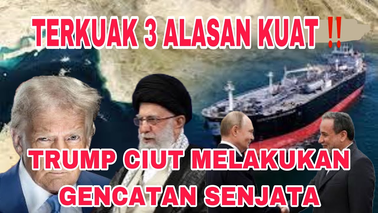 TRUMP CIUT MELAKUKAN GENCATAN SENJATA PERANG ISRAEL VS IRAN
