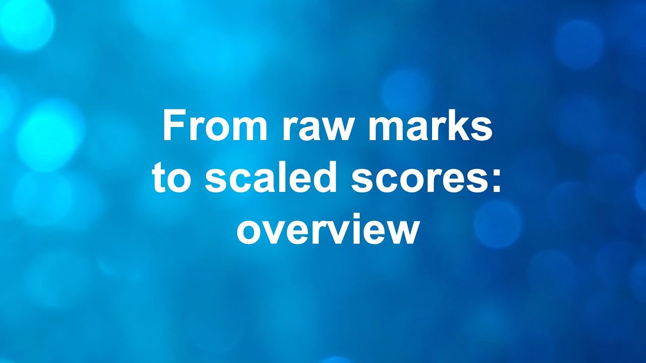 Marks adjustment processes overview