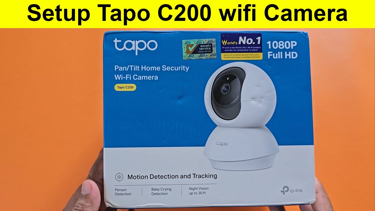 Как подключить Tapo C200 к Wi-Fi