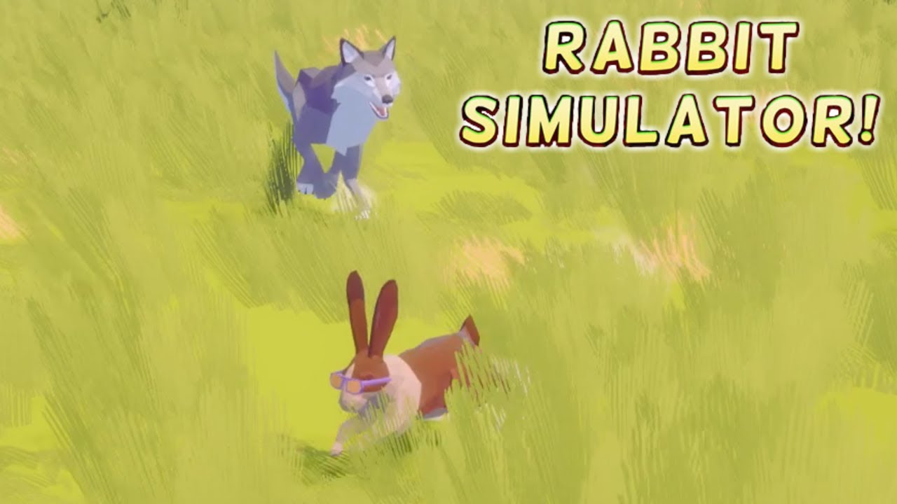 うさぎになって大草原で生き延びるゲーム【Rabbit Simulator】