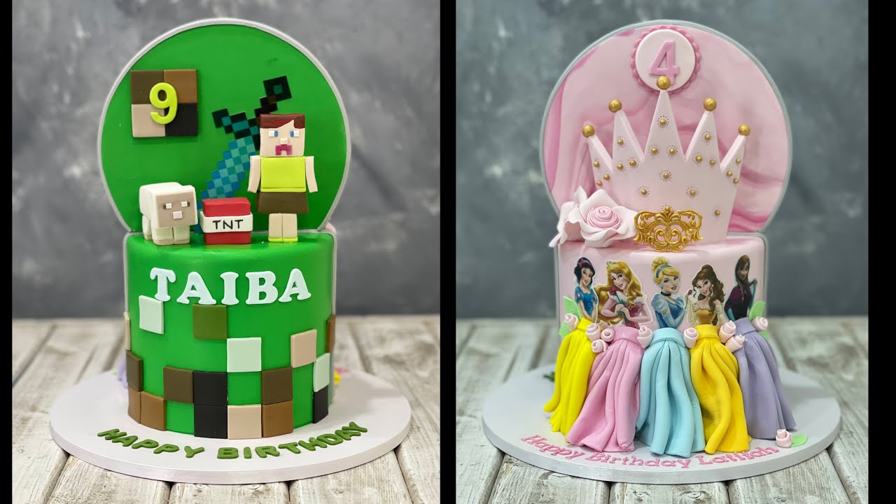 MInecraft Cake | Princess Cake