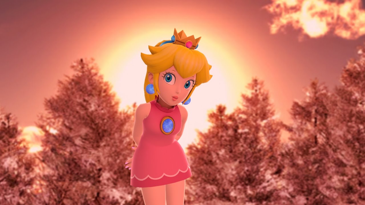 {MMD} Princess Peach (Gfriend-Rough)