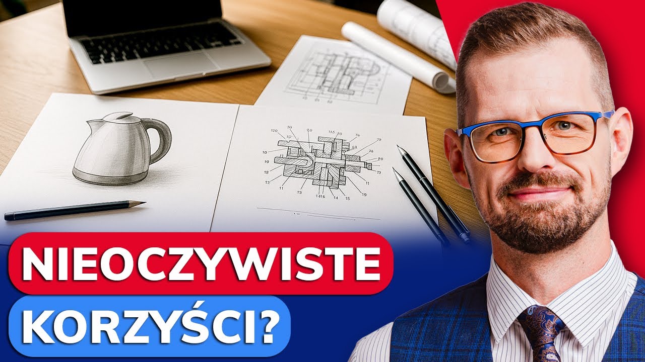 Wzory PRZEMYSŁOWE czy patenty – co jest lepsze? | Mikołaj Lech rzecznik patentowy