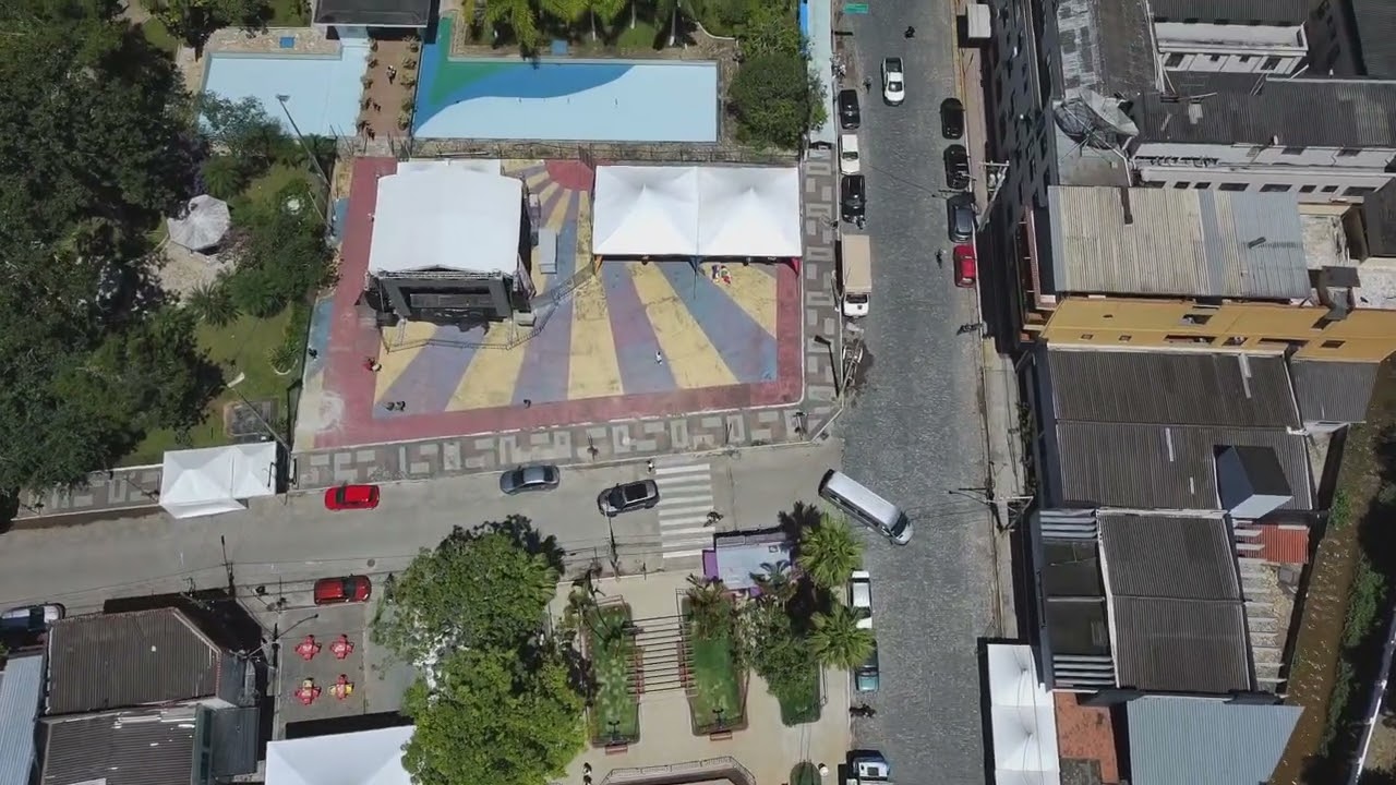 VOANDO COM FIMI MINI 3 NO CENTRO DE LAMBARI - MG 🛸😎🚀 