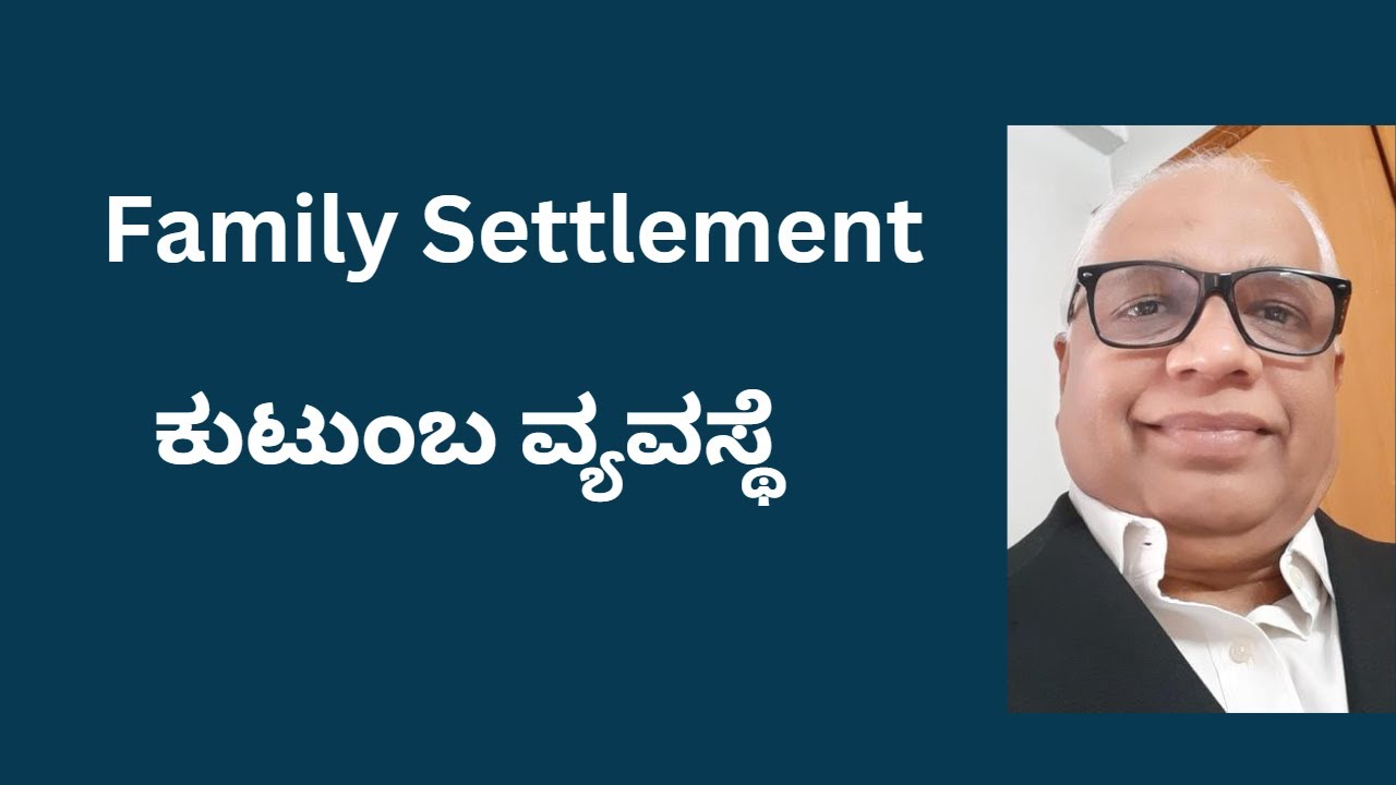 63. Family Settlement