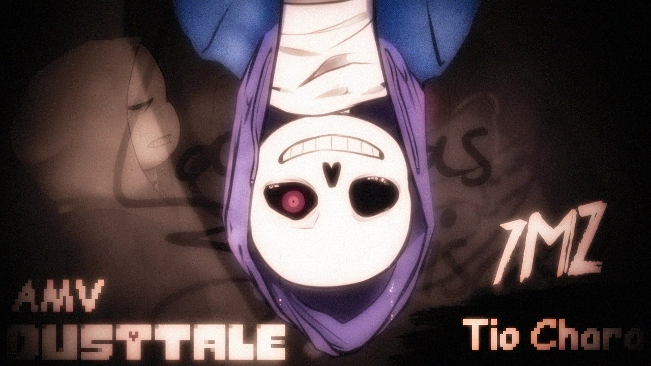 Dusttale [AMV] - RAP Lágrimas Serão Sorrisos (7 Minutoz) Dust Sans
