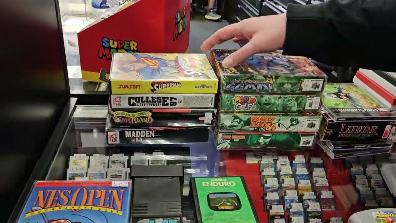 Super TRADES! Lunar Silver Star - Superman - Warioland - Tetris. 