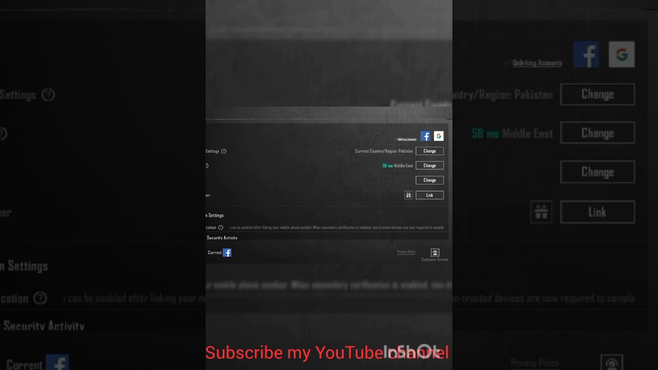 How to unlink account in pubg  #trending #mr nihal#pubgmobile