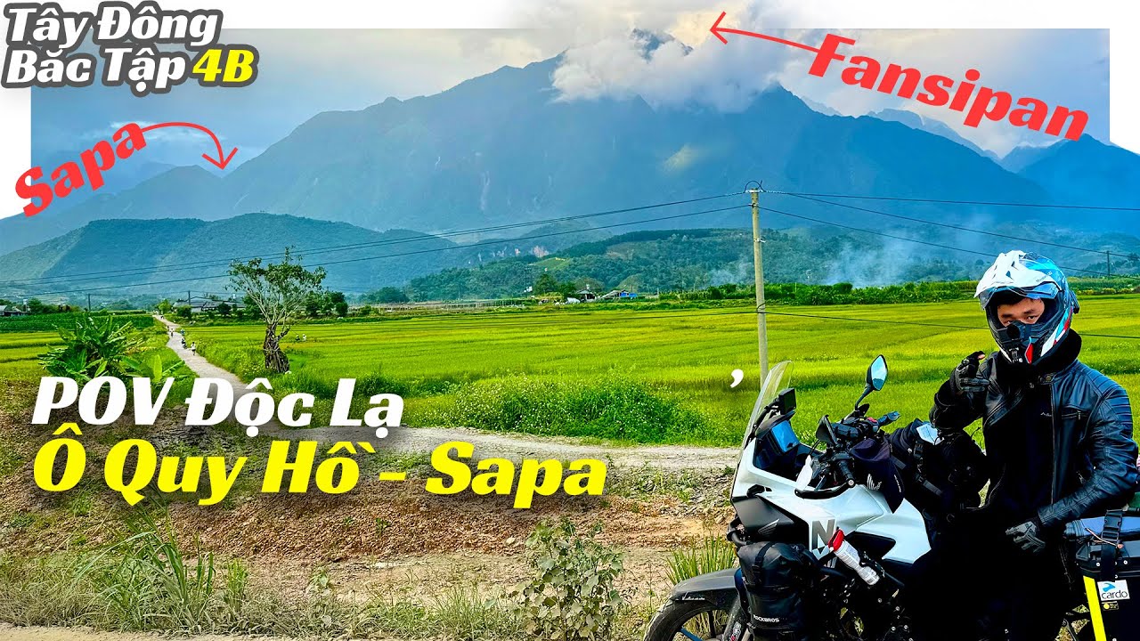 POV độc lạ đệ nhất đèo Ô Quy Hồ lên Sa Pa - Phượt Tây Đông Bắc tập 4B [4K]