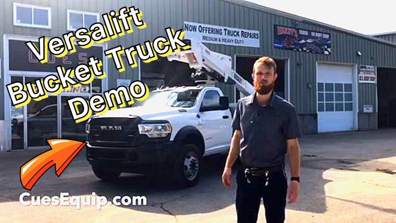 2019 Ram 5500 Versalift Utility Bucket Truck For Sale - CuesEquip.com