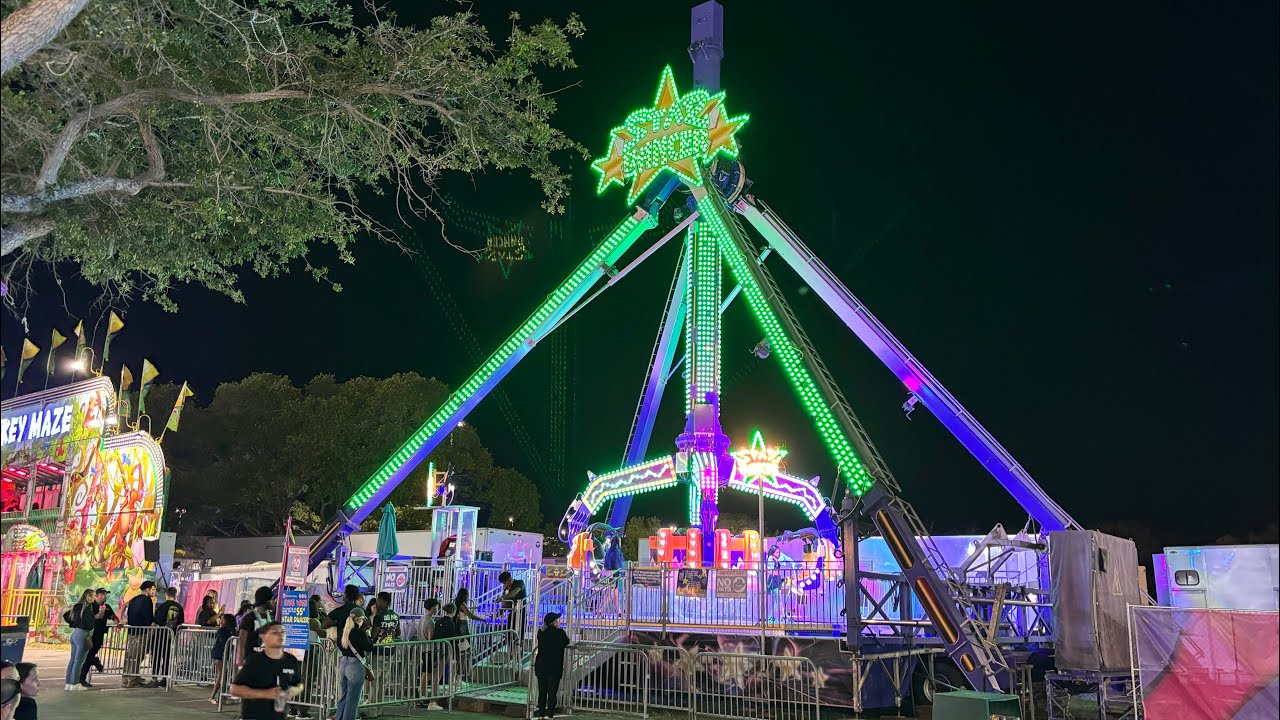 Молодежная ярмарка округа Майами-Дейд, серия секций, часть 2, University Lane, Midway, 2025 г. #я...