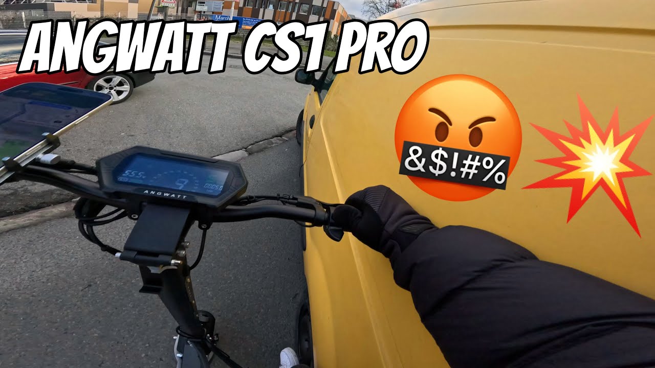 Ride et Test Angwatt CS1 Pro : Je rentre dans une camionnette 😅 - Essai Complet
