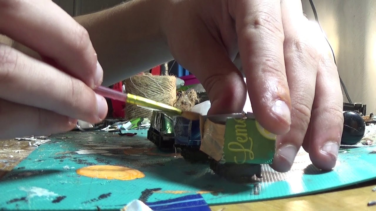 How to make a narrow gauge locomotive for a coal mine