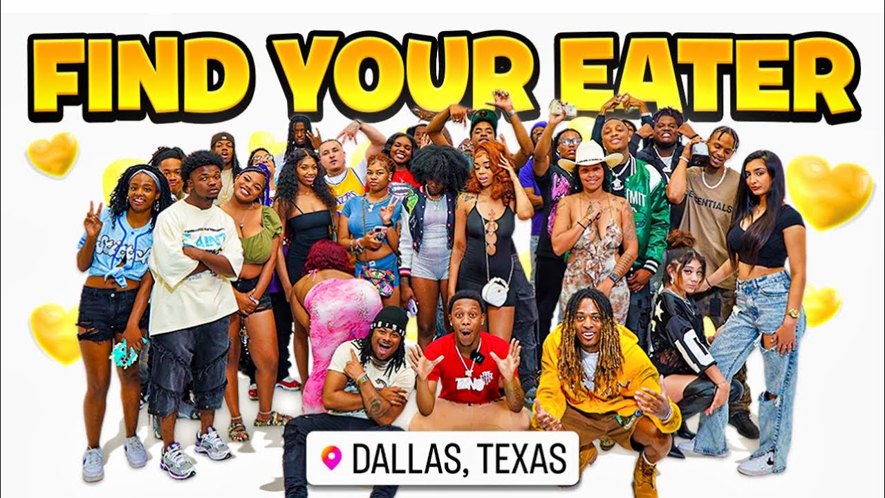 Find Your Eater | 10 GUYS & 10 GIRLS