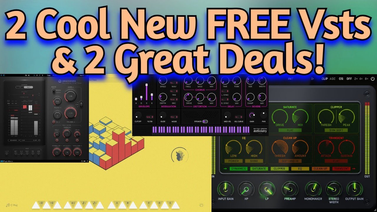 New FREE VSTs & Deals - Excite Audio, Plugin Alliance, WA Production (Ignition, Bloom Drum Machine)