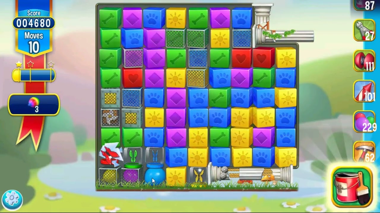 Pet Rescue Saga Level 6319 - NO BOOSTERS | SKILLGAMING ✔️