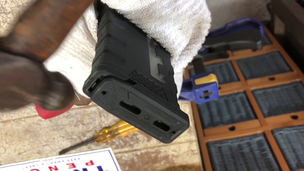 Converting an MFT AR-15 Magazine from 20 rounds to 30 rounds