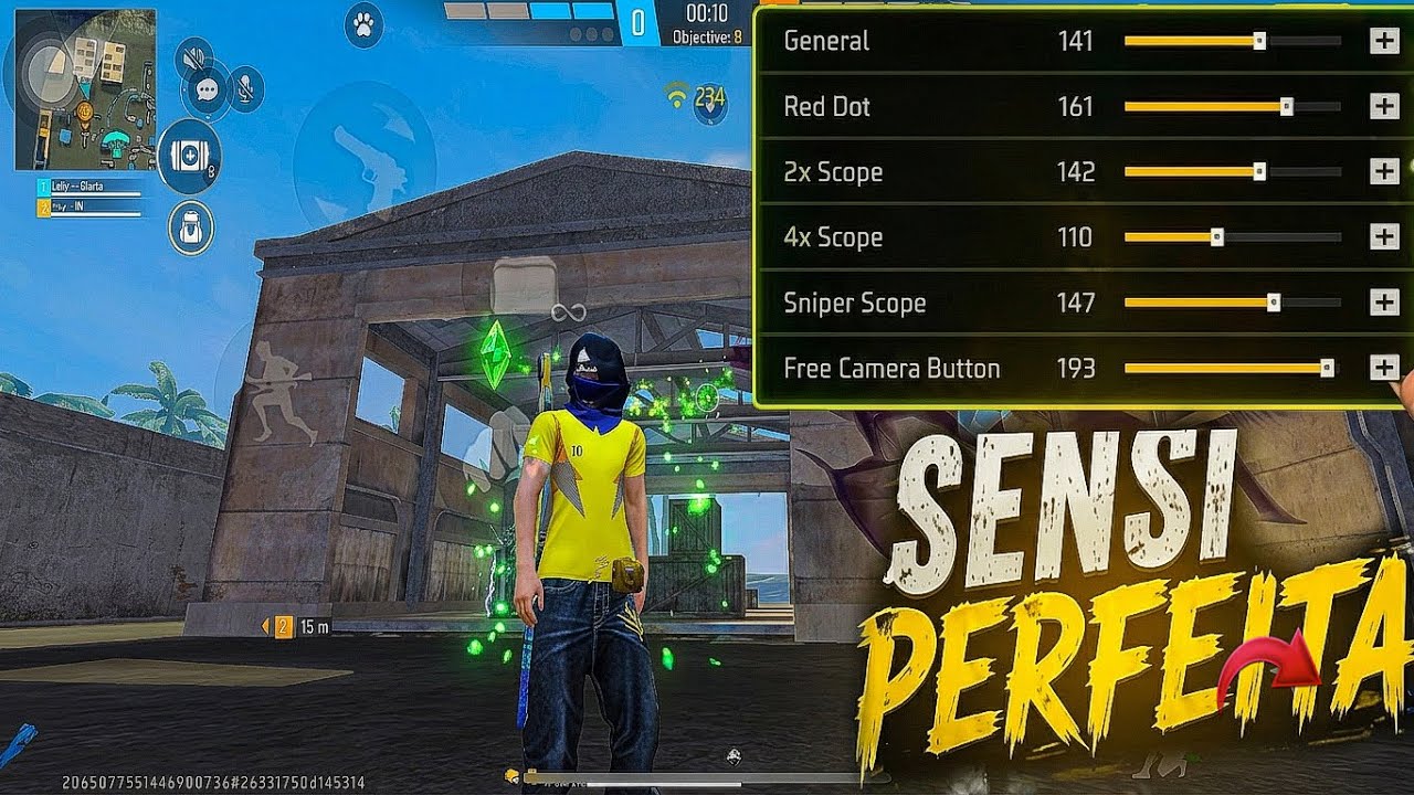 Настройки чувствительности Free Fire для iPhone 13⚙️✅ | Настройки для хедшотов в Free Fire на iPh...