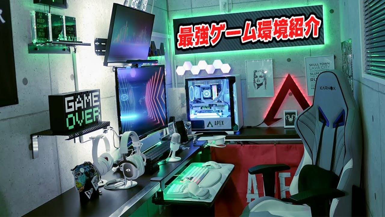 【部屋紹介】視聴者さんのPCゲーム部屋を募集したらとんでもないデスク周りが送られてきた...