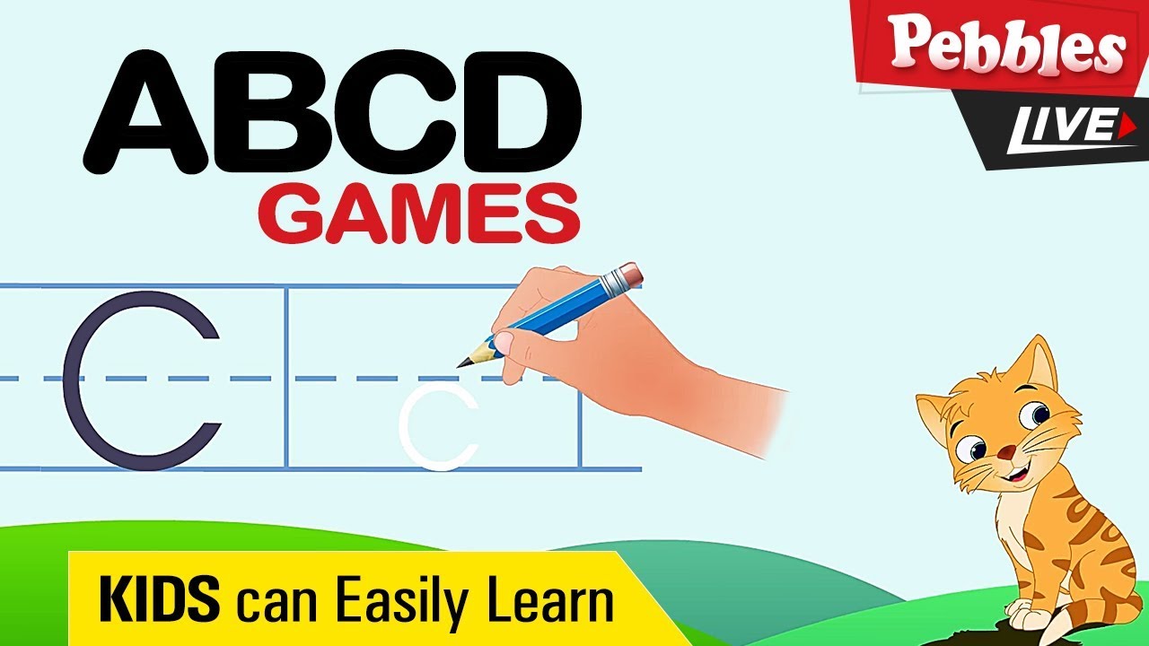 ABCD | Trace the Letters | ABCD Games | Find Missing Letters | Circle the pictures | Kids Activities