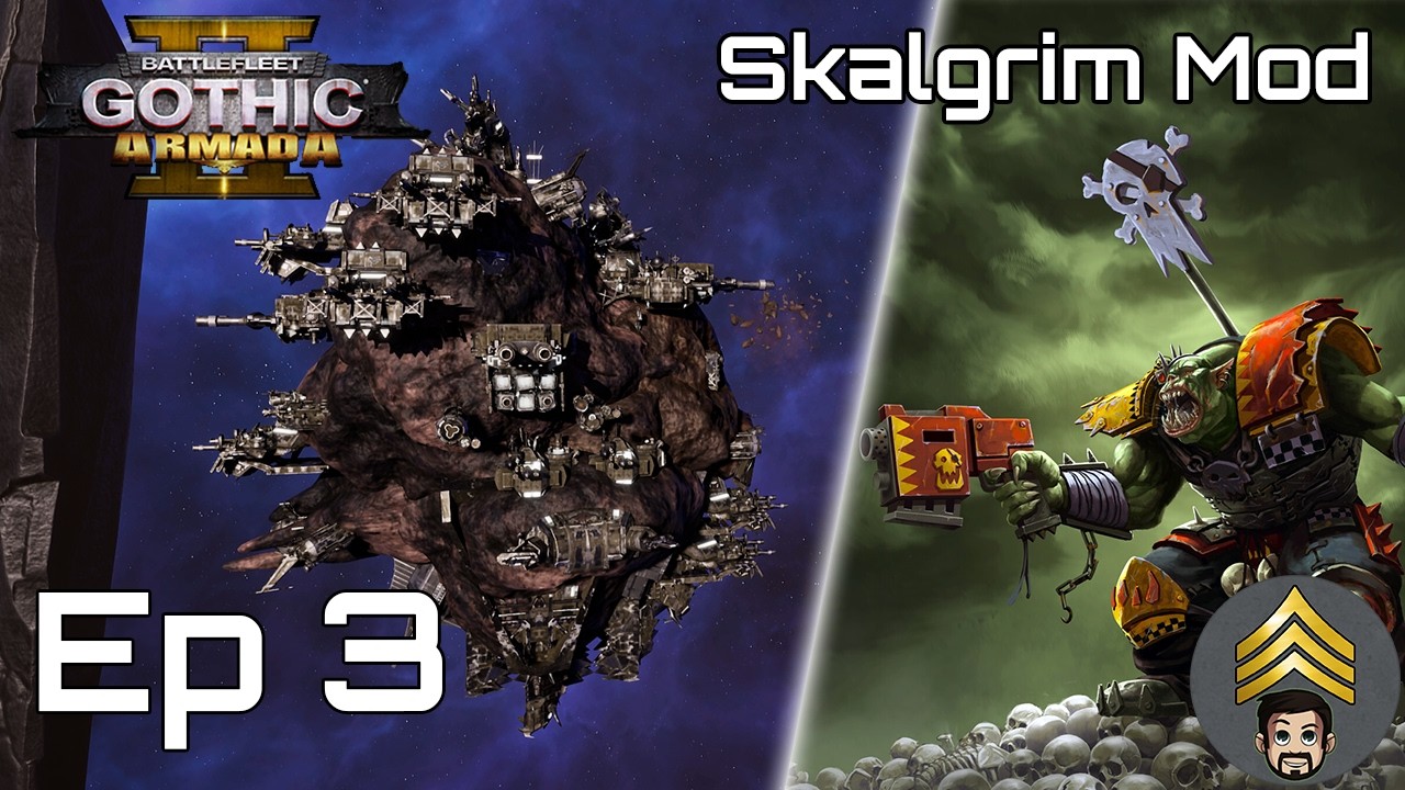 Battlefleet Gothic: Armada 2 (Skalgrim Mod) Orks Campaign Hard - Ep 3