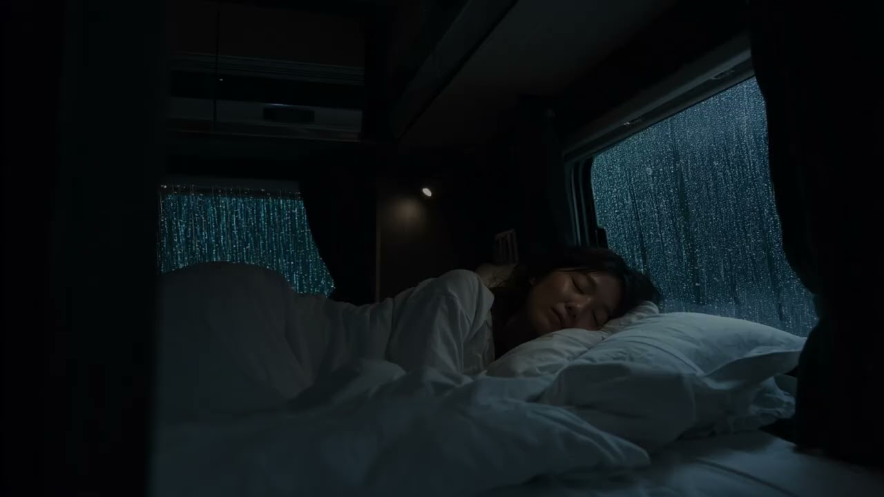 Rain on Car Windows 🚗 Rain Sounds in Car with Thunder | Heavy Rain Sounds for Sleeping & Relaxation