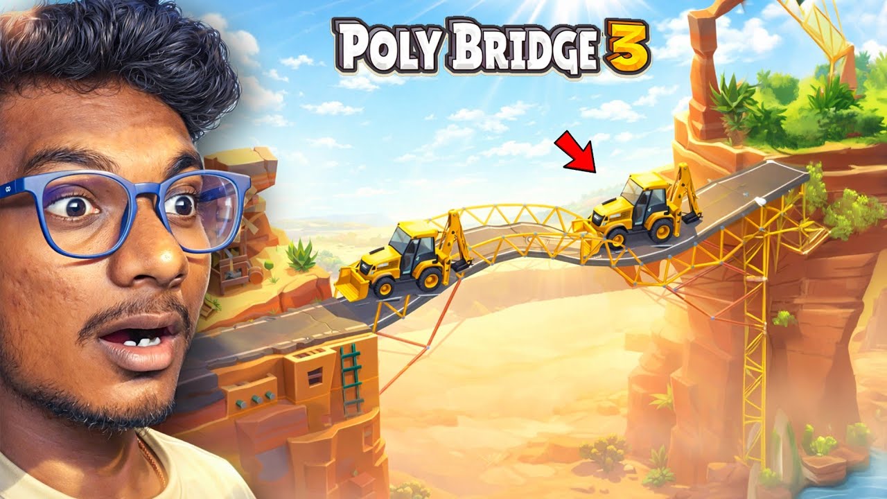 I Become A Engineer Build A New Bridge in Poly Bridge 3 
