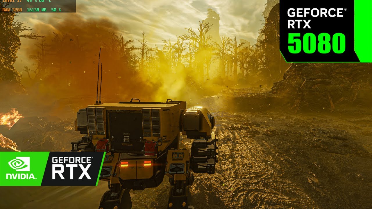 RTX 5080 | HELLDIVERS 2 TERMINID MISSION (ULTRA QUALITY PRESET) 4K 32 GB