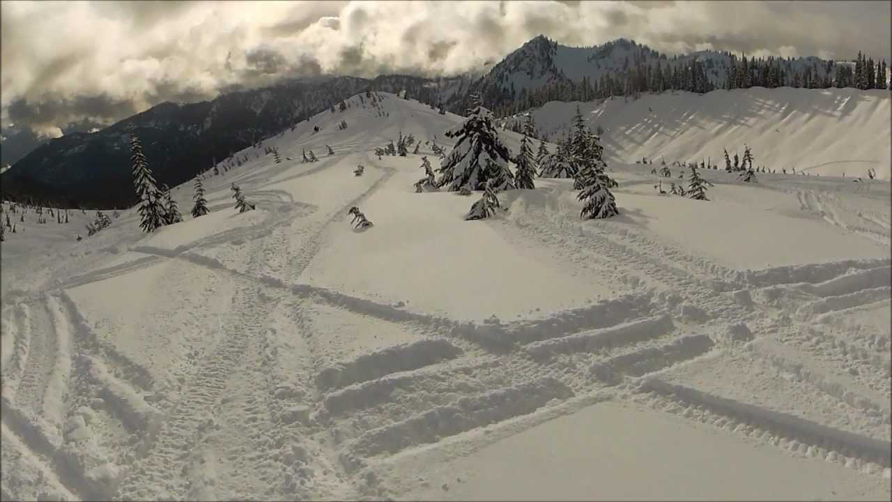 Snow Bike Mount Baker Dec. 31st 2011