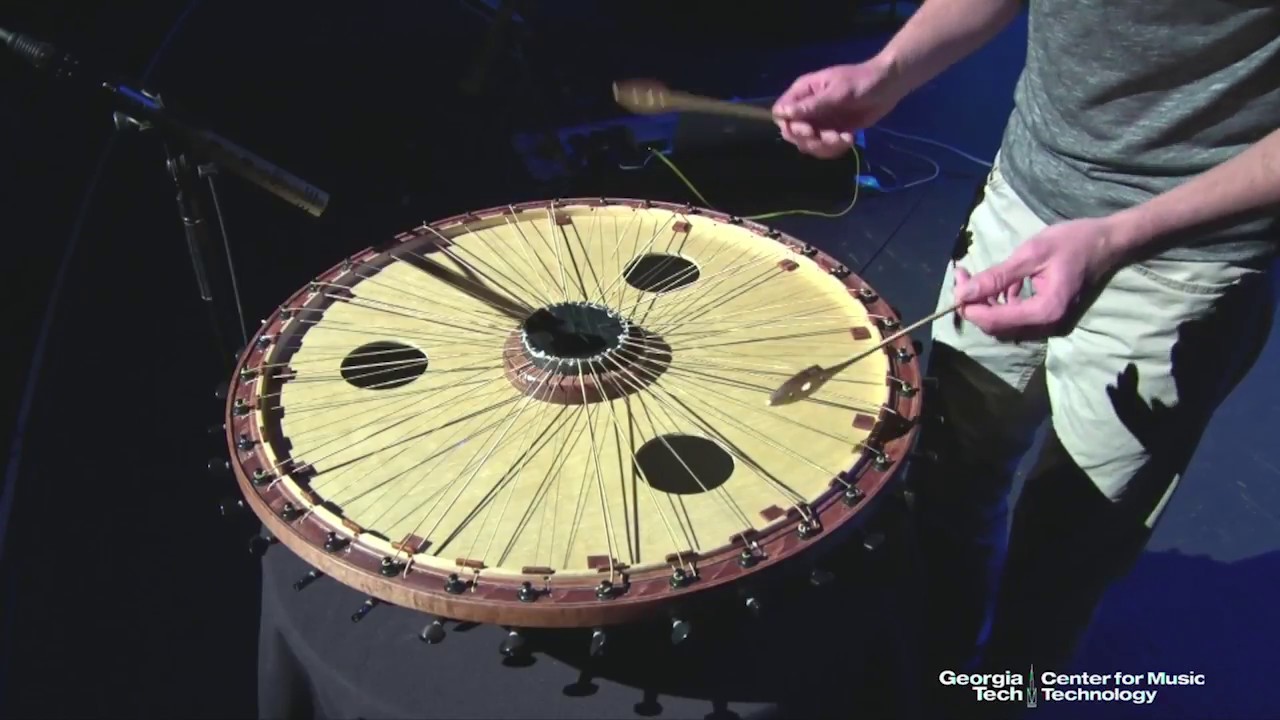 Guthman Musical Instrument Competition: Caleb Byerly and his Salimbaa