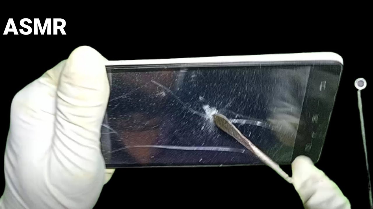 ASMR Destroying Phone | Intense Sound Of Breaking Glass