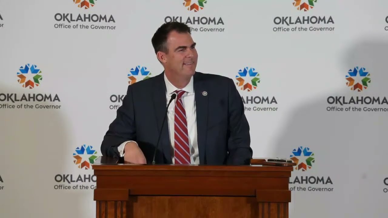 Governor Stitt Weekly Press Availability