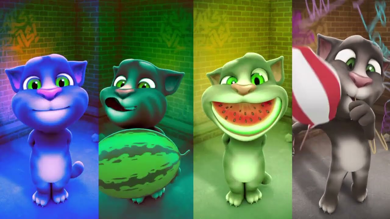 Talking Tom Funny Gameplay Ep2074