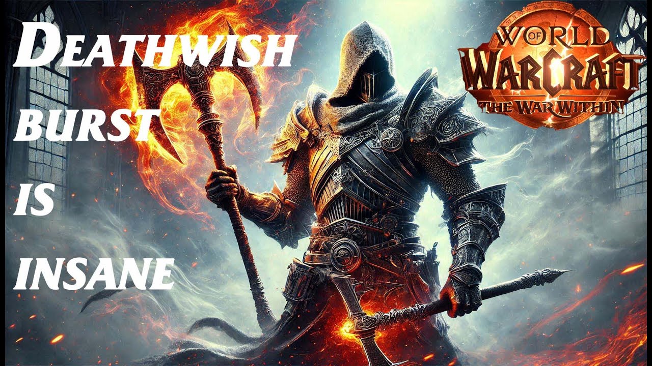 Deathwish IS INSANE! HUGE BURST! - Fury warrior pvp the war within 11.0.7